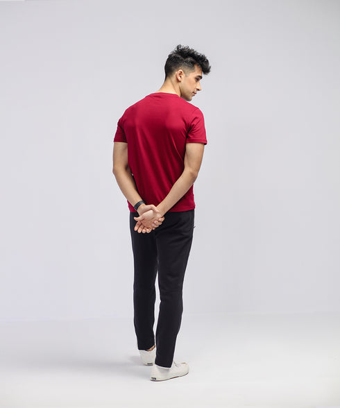 Men's Basic Henley Tee